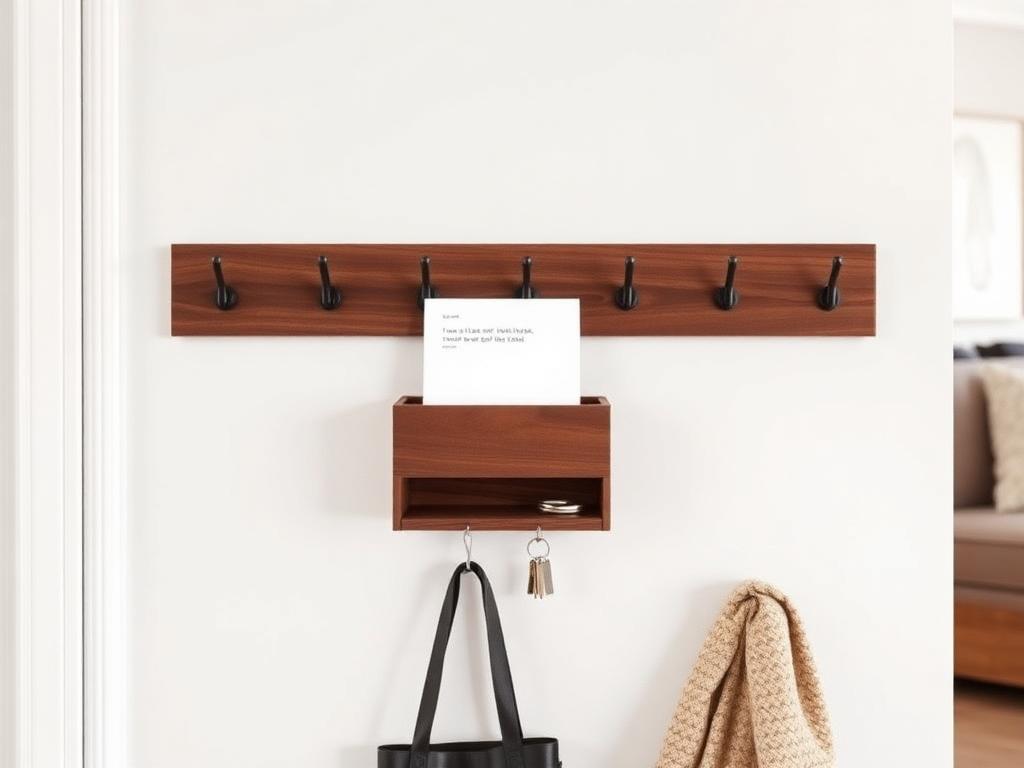Minimalist Entryway Organizer Plan Minimalist entryway organizer woodworking plan for apartment
